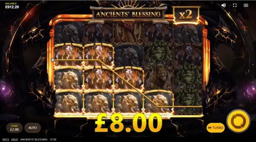 Ancients Blessing slot screenshot 3