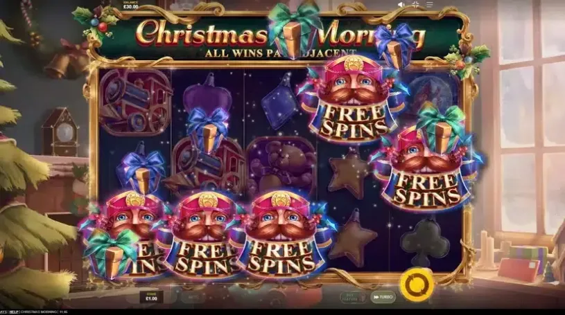 Christmas Morning slot screenshot 2