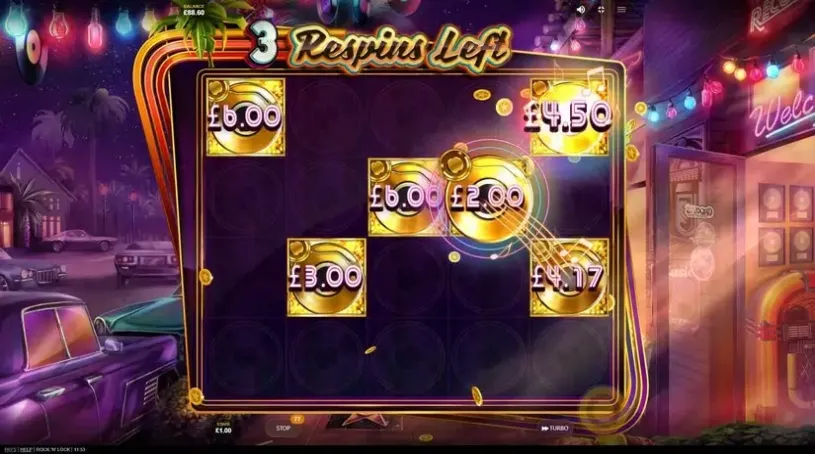 Rock’N’Lock slot screenshot 6