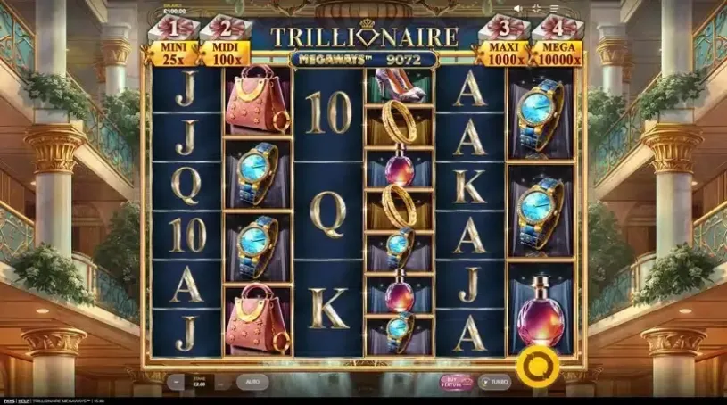 Trillionaire MegaWays slot screenshot 2