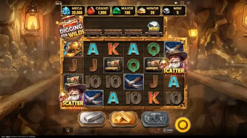 Digging for Wilds slot screenshot 2