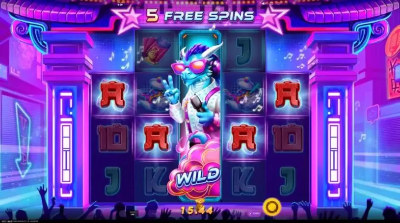 Dragon Boyz slot screenshot 