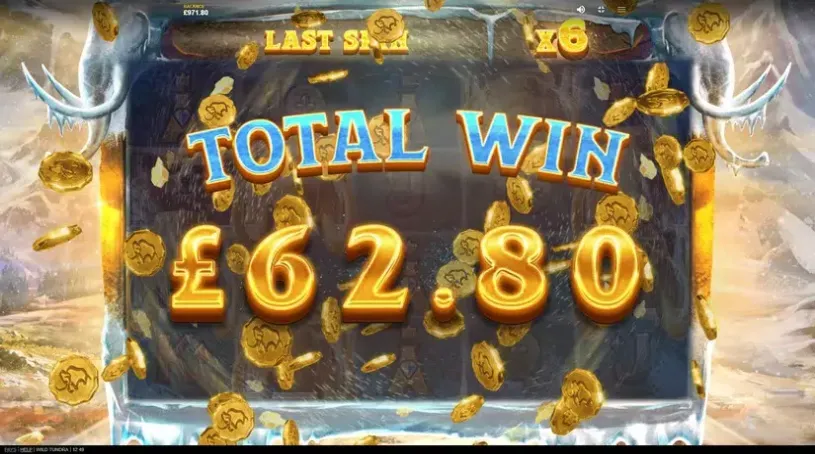 Wild Tundra slot screenshot 