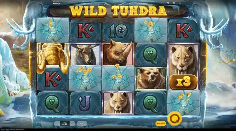 Wild Tundra slot screenshot 2