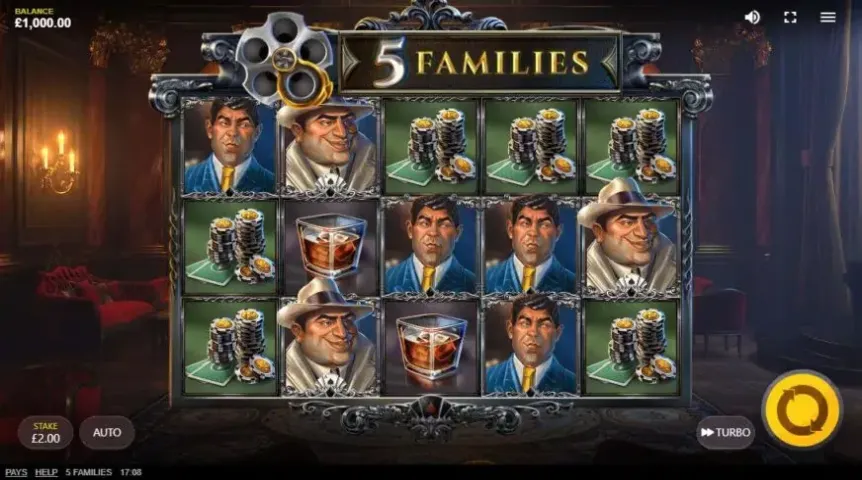 5 Families slot screenshot 