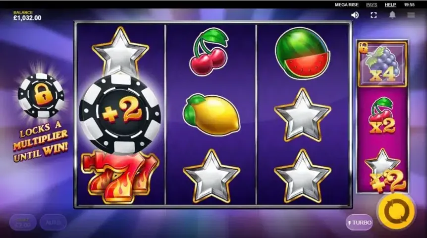 Mega Rise slot screenshot 4