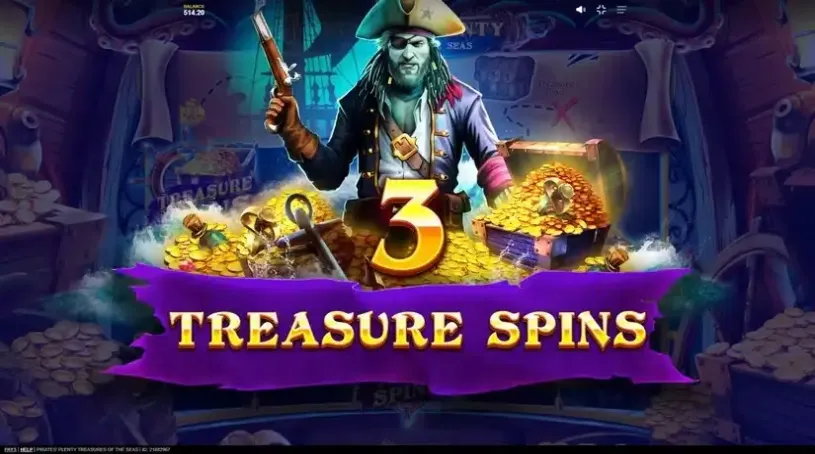 Pirates’ Plenty Treasures of the Seas slot screenshot 6