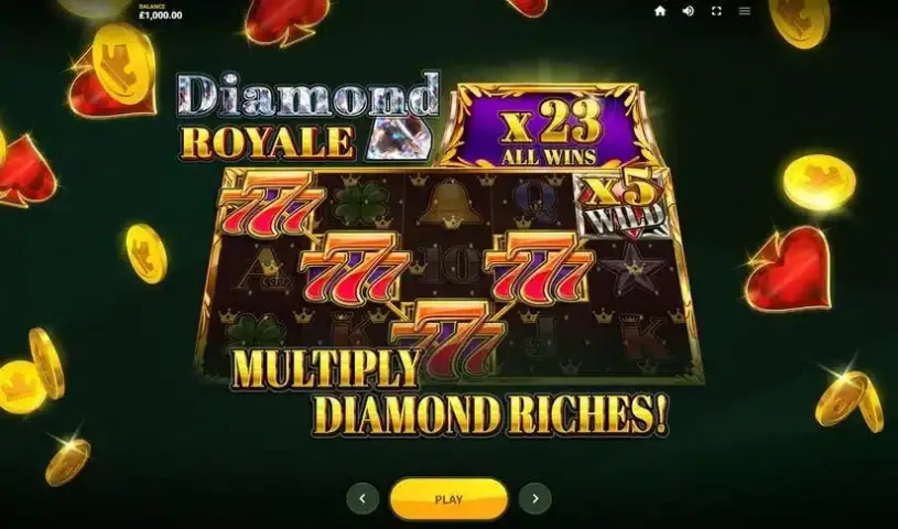 Diamond Royale slot screenshot 1