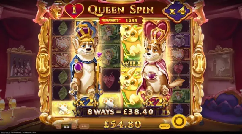 Doggy Riches Megaways slot screenshot 