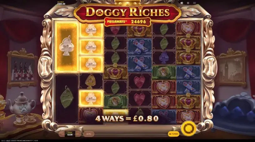Doggy Riches Megaways slot screenshot 2