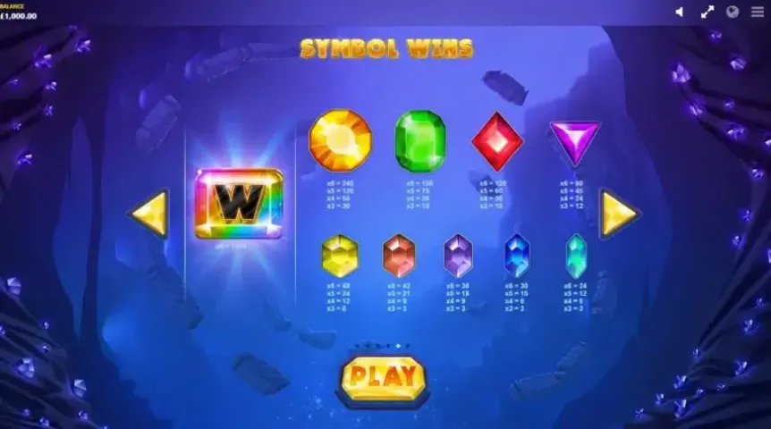 Gemtastic slot screenshot 2