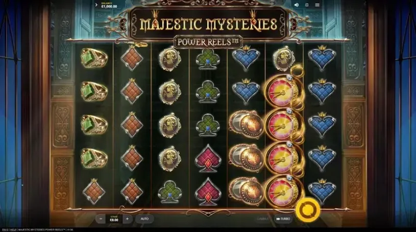 Majestic Mysteries Power Reels slot screenshot 
