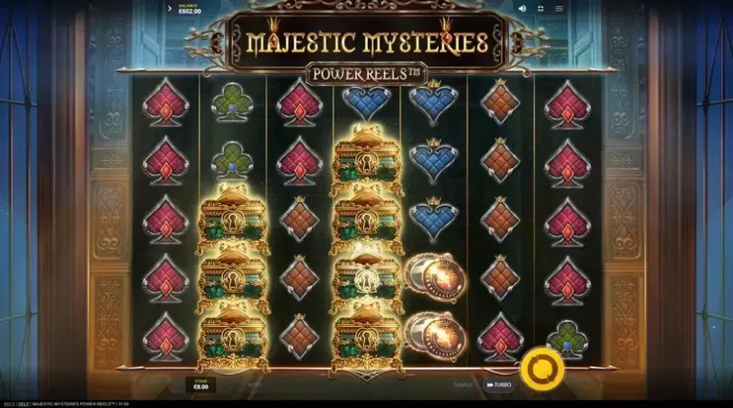 Majestic Mysteries Power Reels slot screenshot 