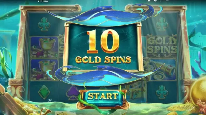 Atlantis slot screenshot 3