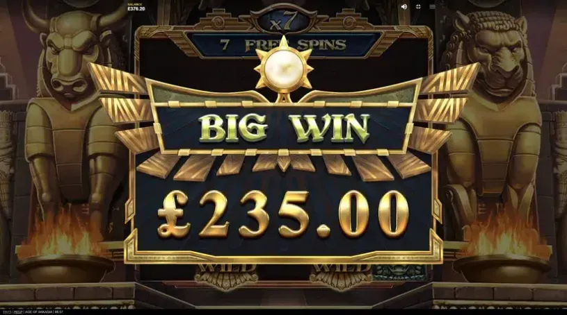 Age Of Akkadia slot screenshot 6