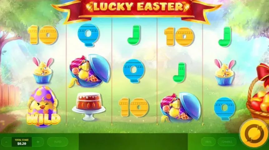 Lucky Easter slot screenshot 1