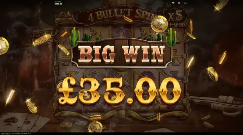 Last Chance Saloon slot screenshot 4