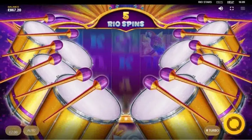 Rio Stars slot screenshot 3